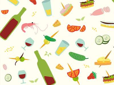 Wallpaper food advertisement design food pattern wallpaper