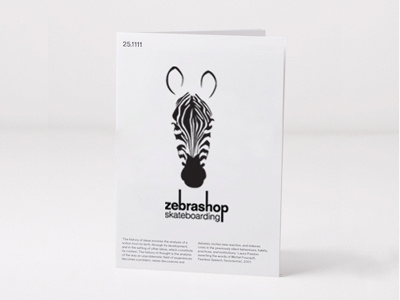 zebrashop skateboarding design logotype shop skate