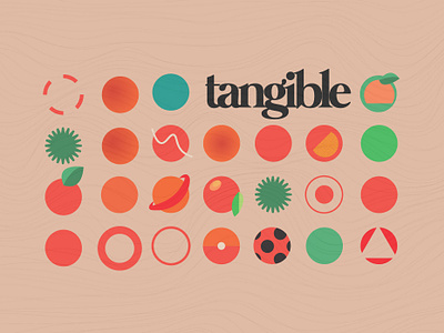 Tangible Logo Pack akshay branding chameleon design dinakar firm illustration illustrator portfolio product design stanford tangible vector website