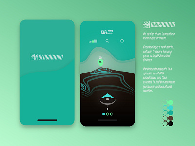 Geocaching Mobile App Redesign