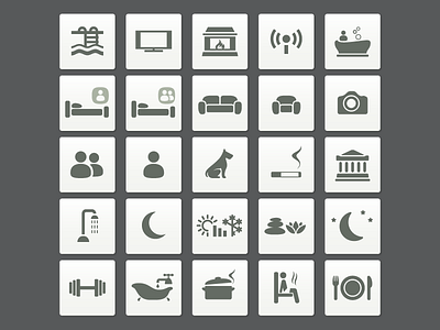 Lovely Places Icons