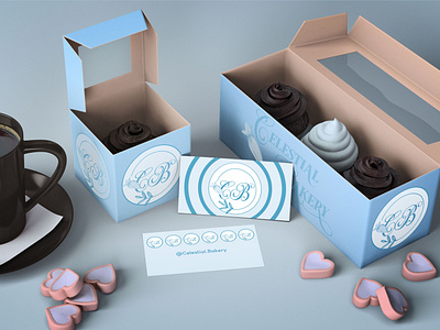 Celestial Bakery branding & packaging