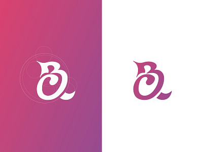 Modern Letter B+a brand identity branding branding design design graphic design icon illustration logo logodesign logotype