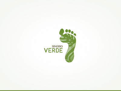 Sendero Verde brand identity branding branding design concept design explore graphic design illustration logo logodesign nature