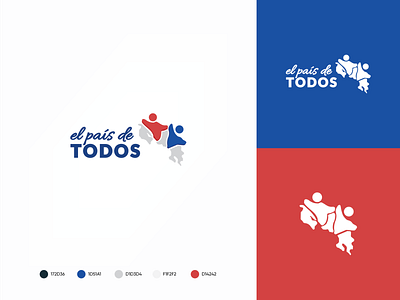 El País de Todos brand identity branding costa rica costarica debut design graphic design logo logodesign logotype