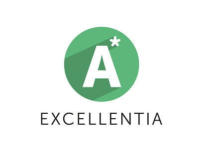 Excellentia Logo a dubai excellent green icon logo