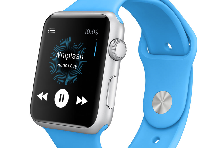 Download Apple Watch Music Player Remote by Nick Z on Dribbble