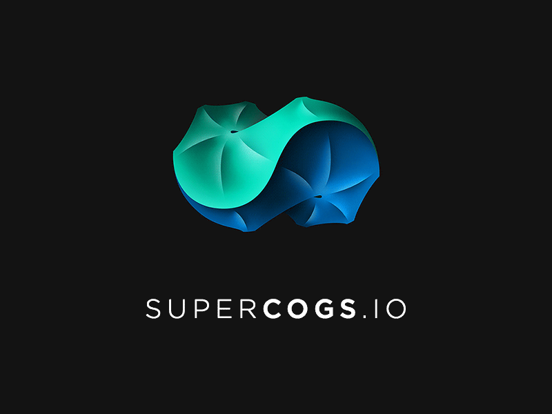 SuperCogs logo animated animated icon ios logo moving startups supercogs