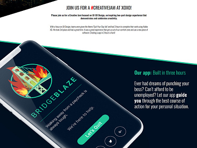 Adobe Creative Jam Portland adobe xd create a app in 3 hours creative jam portland creativejam