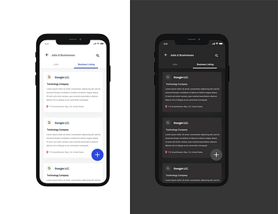 Jobs & Business Listing App android app app design application dailui design ios ios app ios app design ui uid ux uxui web