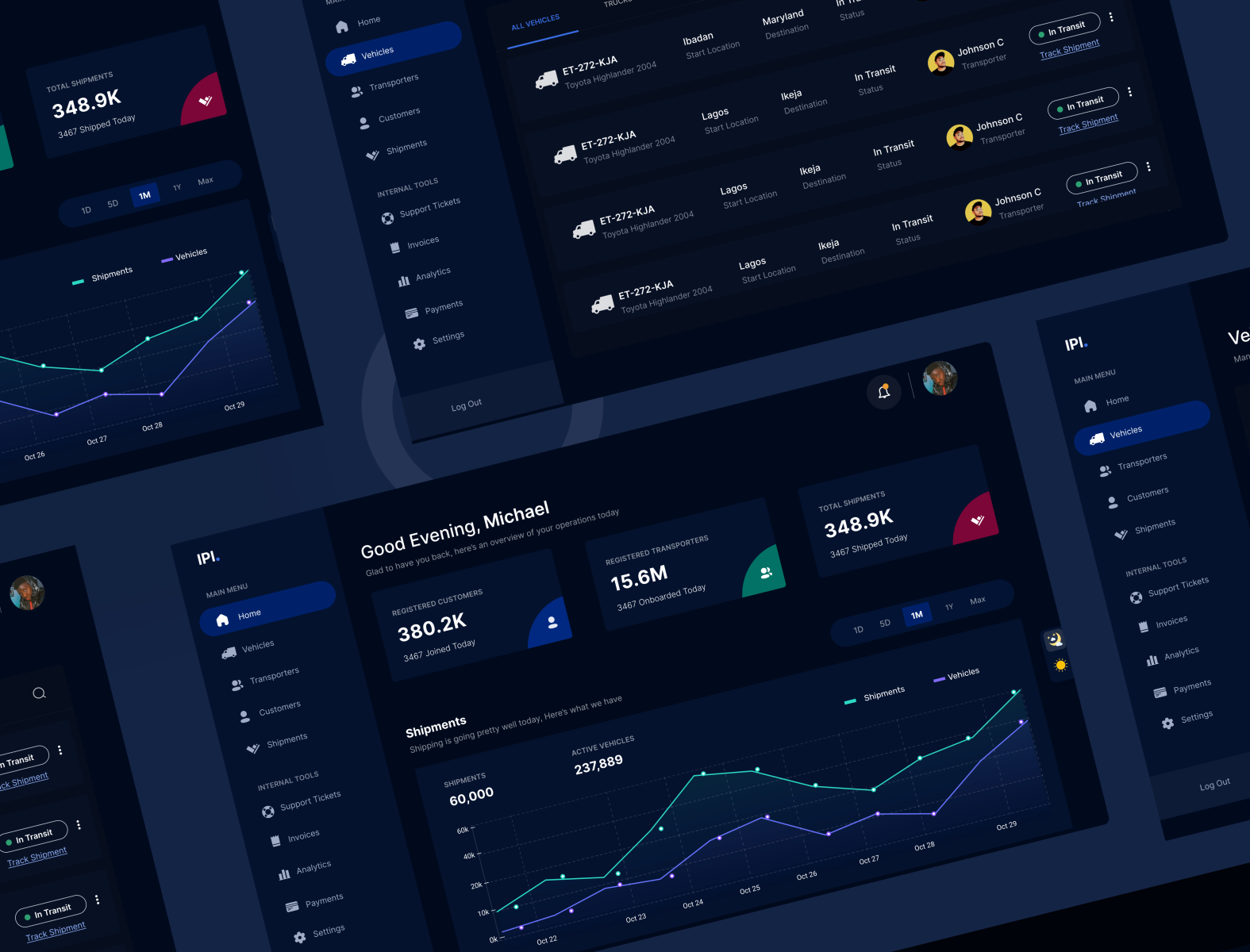 Dark Mode Design For Facebook Lite by Michael Ajah on Dribbble