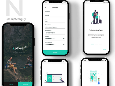 Concept Design - Travel App For iOS branding dailui design illustration ios iphone iphone x ui uid ux uxui