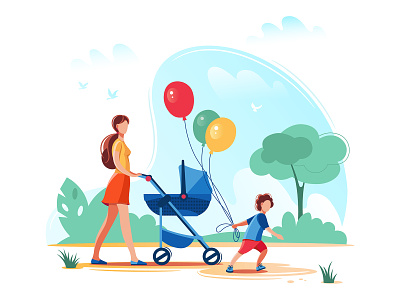 Young Mom designs, themes, templates and downloadable graphic elements on  Dribbble