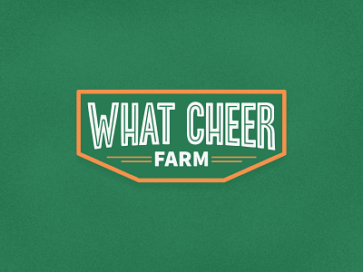 What Cheer Farm brand brand identity brand strategy branding farm logo logo design logo designer logodesign logotype package design packagedesign