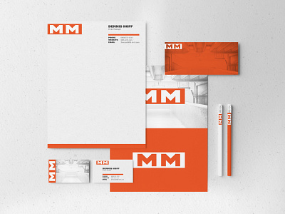 MM Architecture - 2k Instagram Post Pt. 2 architecture brand brand identity brand strategy branding grid logo logodesign logotype typography vector