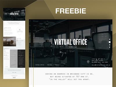 Coworking Space Website Template