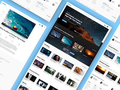 Vimeo Redesign Concept - done! challenge concept controls redesign revamp ui challenge ui design user friendly user interface video player vimeo