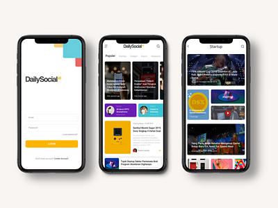 DailySocial Newsfeed appdesign appmobile design exploration interaction design layoutdesign mobiledesign news news feed newsfeed newsletter newspaper ui ui designer uidesign uiuxdesign uiuxdesigner user interface userexperiencedesign ux