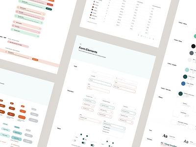 OrderMetrics DesignSystem dashboard design systems forms guidelines identity platform design product ui ui style guide