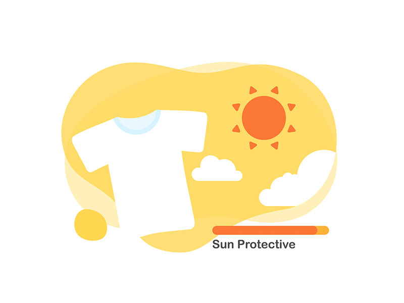 Sun protective dry illustration motion sun sunsafe tshirt wet zoiop
