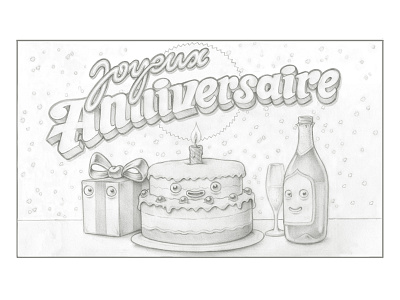 Anniversaire Designs Themes Templates And Downloadable Graphic Elements On Dribbble