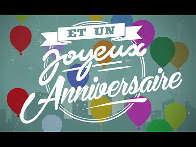 Joyeux Anniversaire