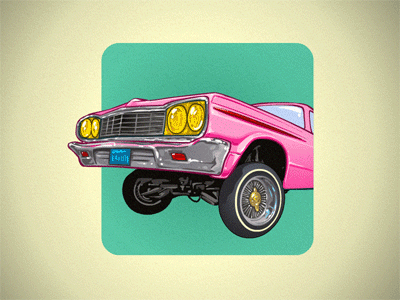 Lowrider animation car