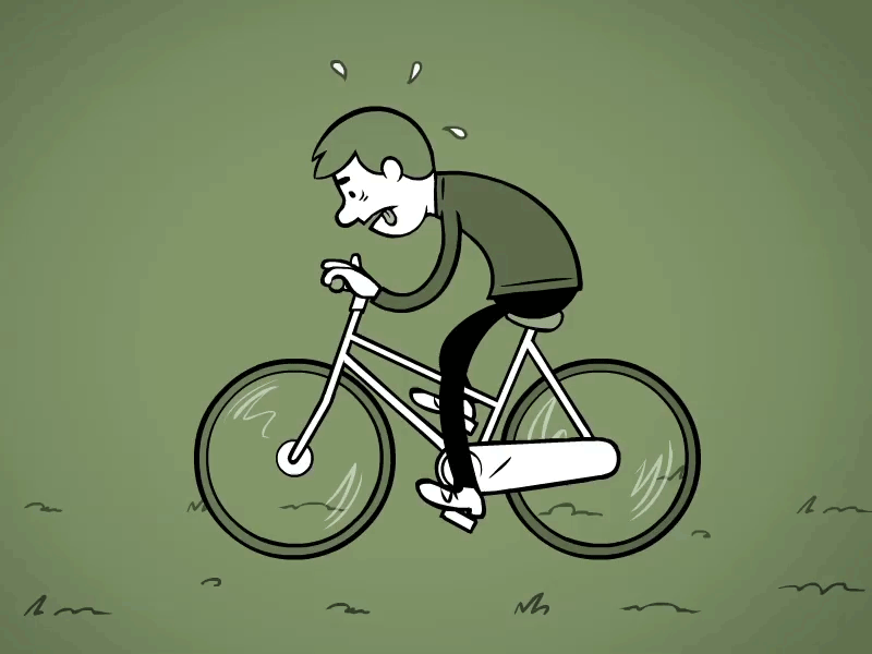 Bike/Motion animation bike cycle gif