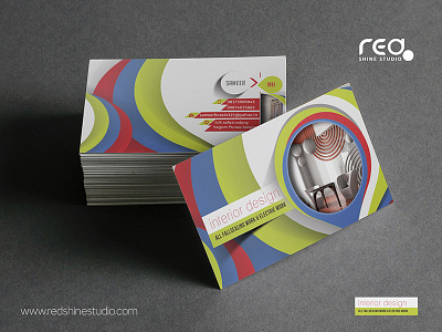 Interior Design Business Card branding business card design graphic illustration lettering minimal print typography vector web