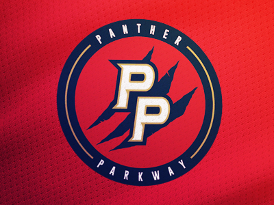 Panther Parkway Logo cat hockey nhl panther podcast