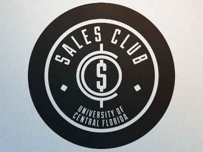 Sales Club Logo circle logo money seal
