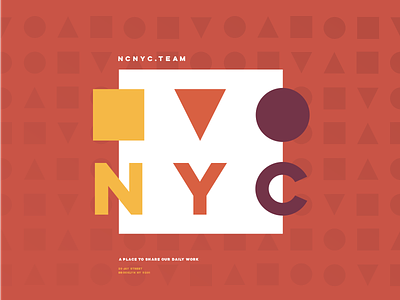 ncnyc branding branding concept art illustration poster design poster prototypes visual design