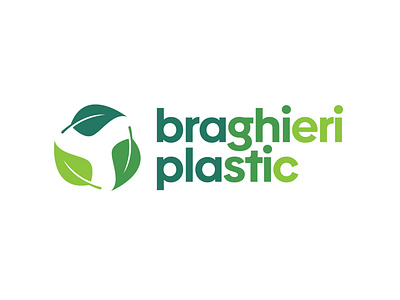 Braghieri Plastic logo design