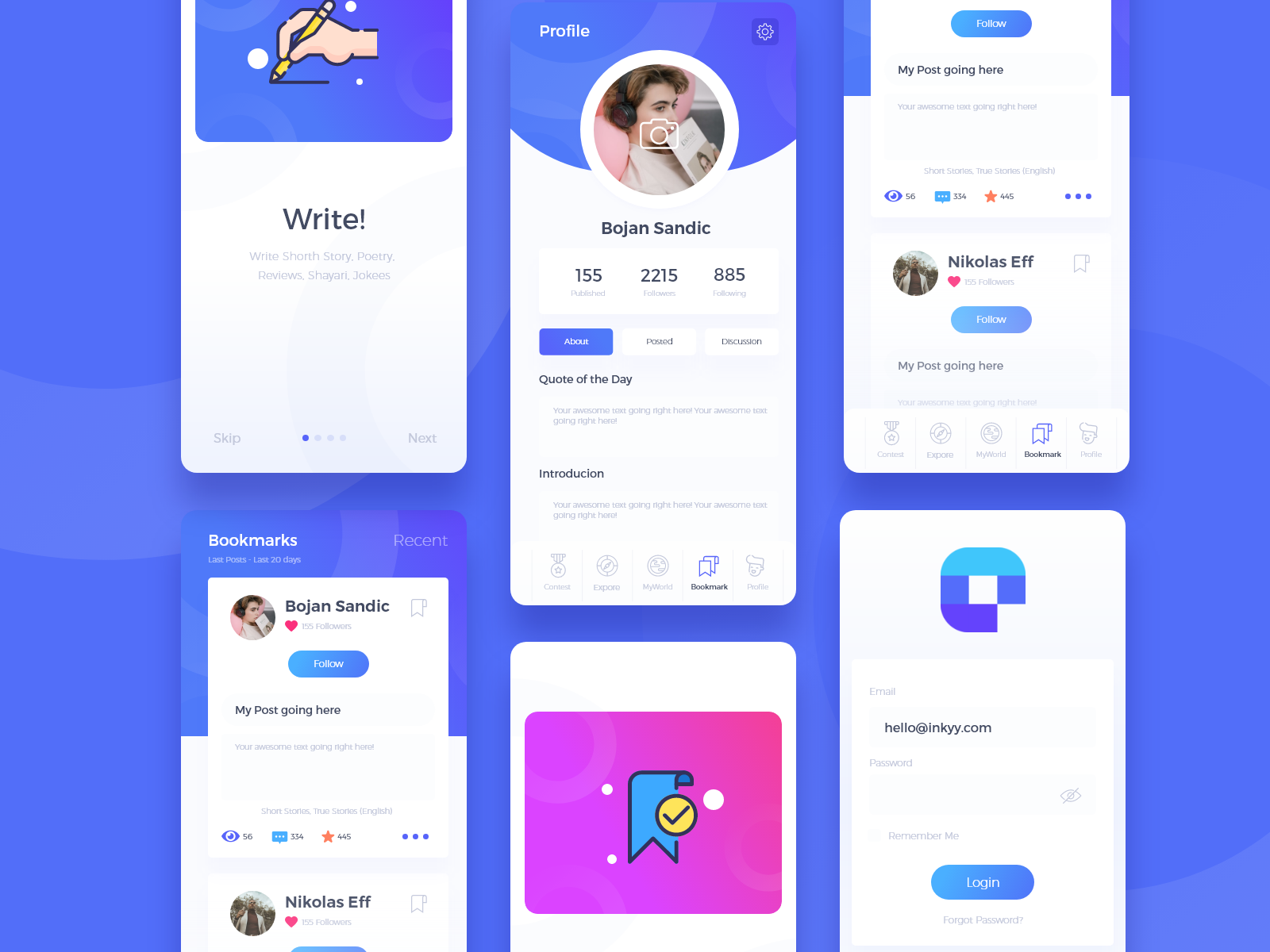 Education App Design By Inkyy On Dribbble