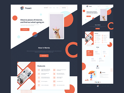 Traact Website Design