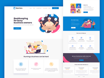 BeanGuru website design