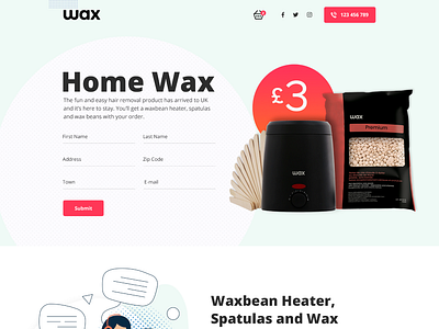 Wax Website Design
