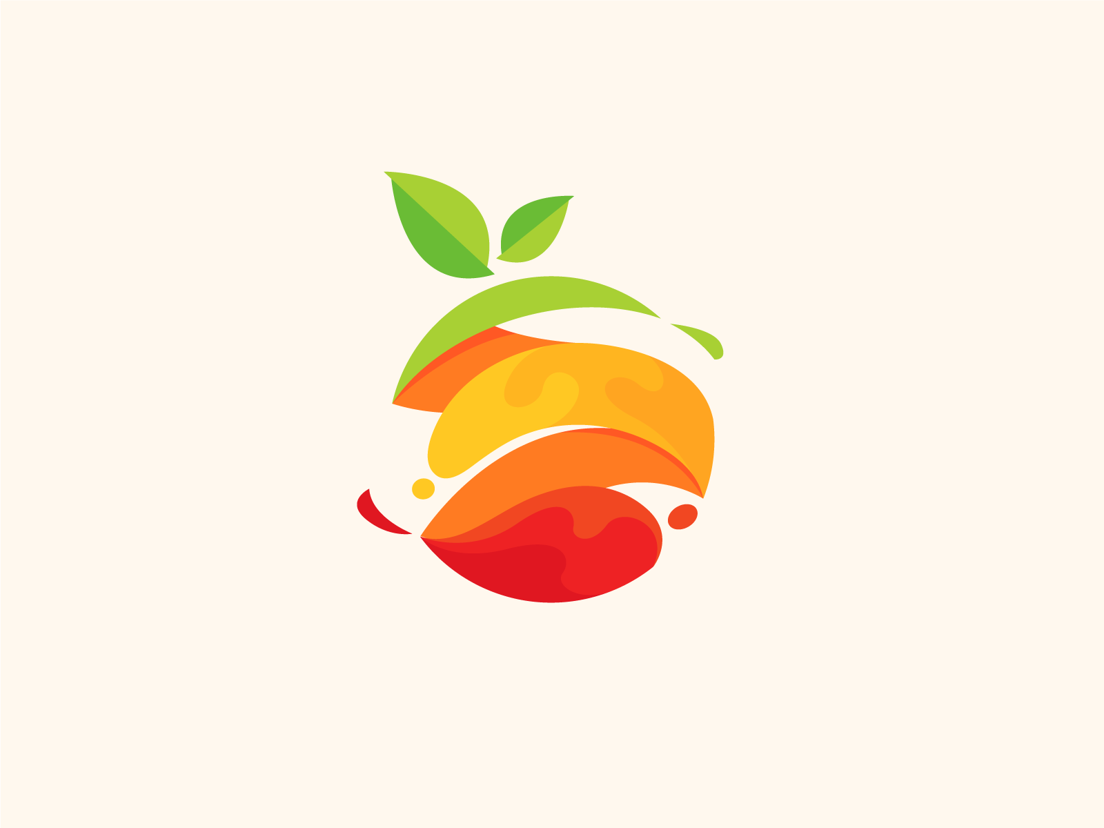 Fresh Fruit Logo Design By Inkyy On Dribbble
