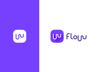 Flow Logo Design adobe illustrator branding creative dailylogodesign design designer flow graphic icon logo logo design logolove logos logotype soundwave vector w letter wave
