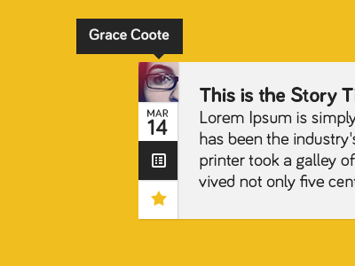 Storylific design preview 1 buttons storylific text tooltip yellow