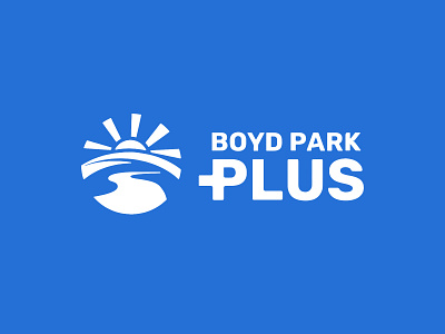 Boyd Park Plus Branding art direction boyd branding bridge cross logo park plus sun sunrise sunset
