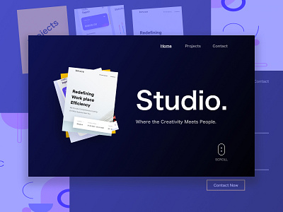 Studio Landing Page