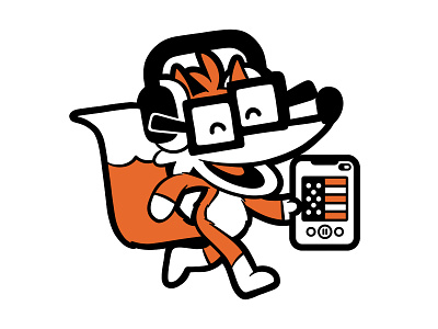 Fivey Mascot character illustration mascot