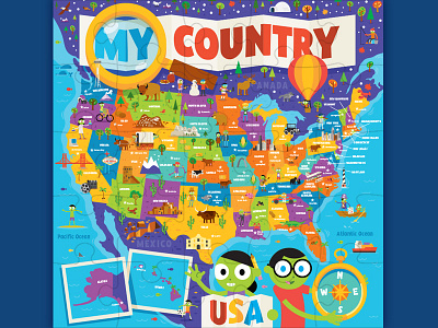 PBS Kids My Country Puzzle america eagles fireworks freedom kids puzzle usa