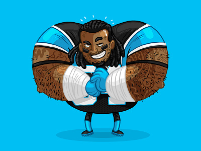 SHAQ football nfl panthers