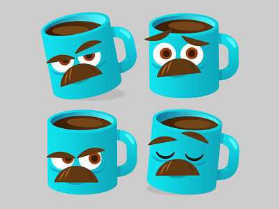 Mugs coffee donut game ronswanson