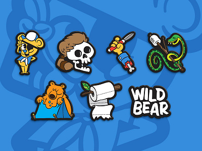 Wild Bear Series 1 Pins