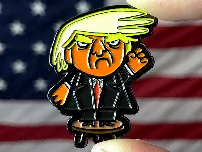 Lil Trumpy pin trump