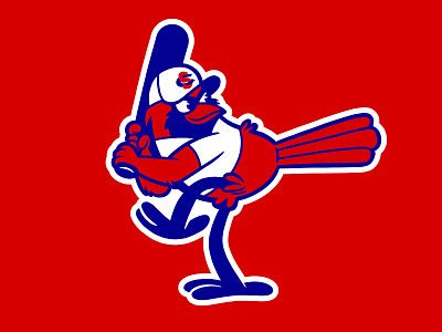 Cardinals baseball bird mascot