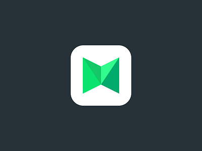 medium ios app icon concept by Bence Bogar on Dribbble